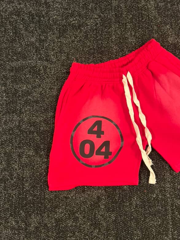 Fireline Red 404 Shorts