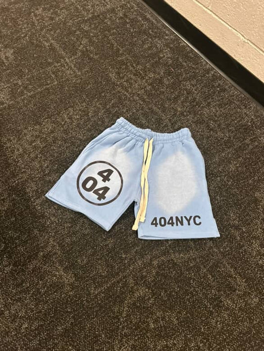 Sky Drop Blue 404 Shorts