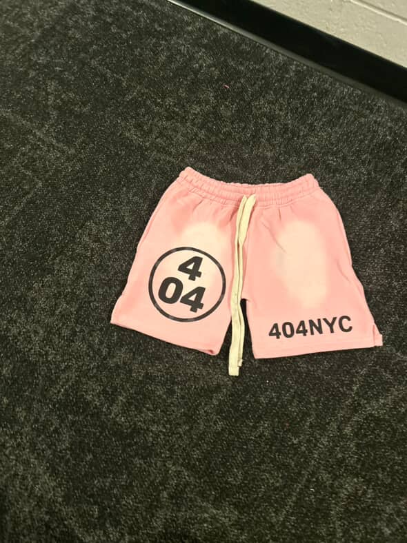 Signal Pink 404 Shorts