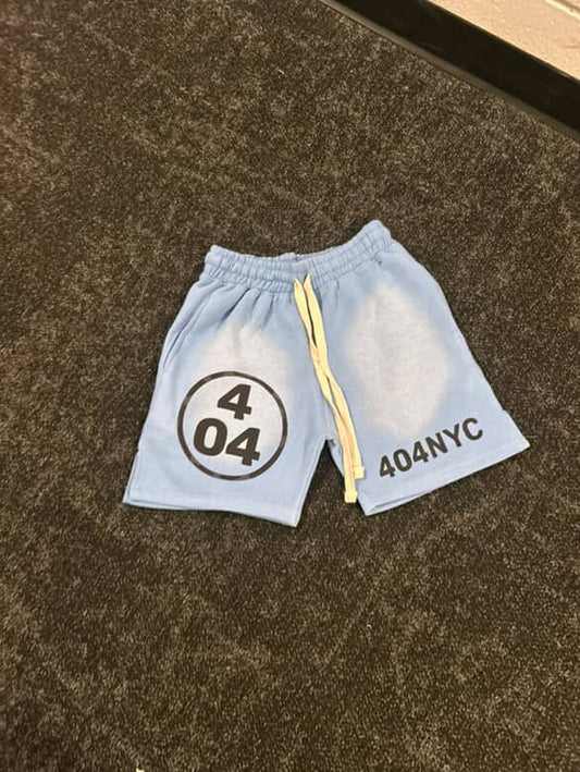 Sky Drop Blue 404 Shorts