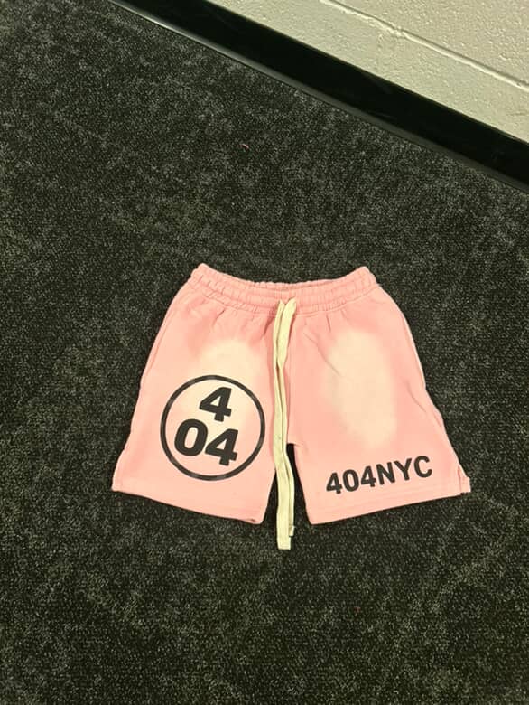 Signal Pink 404 Shorts